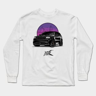 jeep cherokee srt8 black Long Sleeve T-Shirt